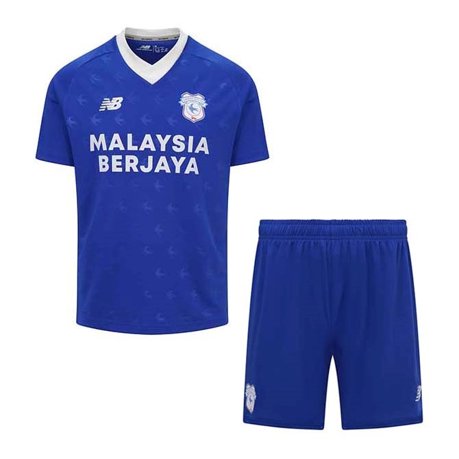 Camiseta Cardiff City 1st Niño 2022-2023